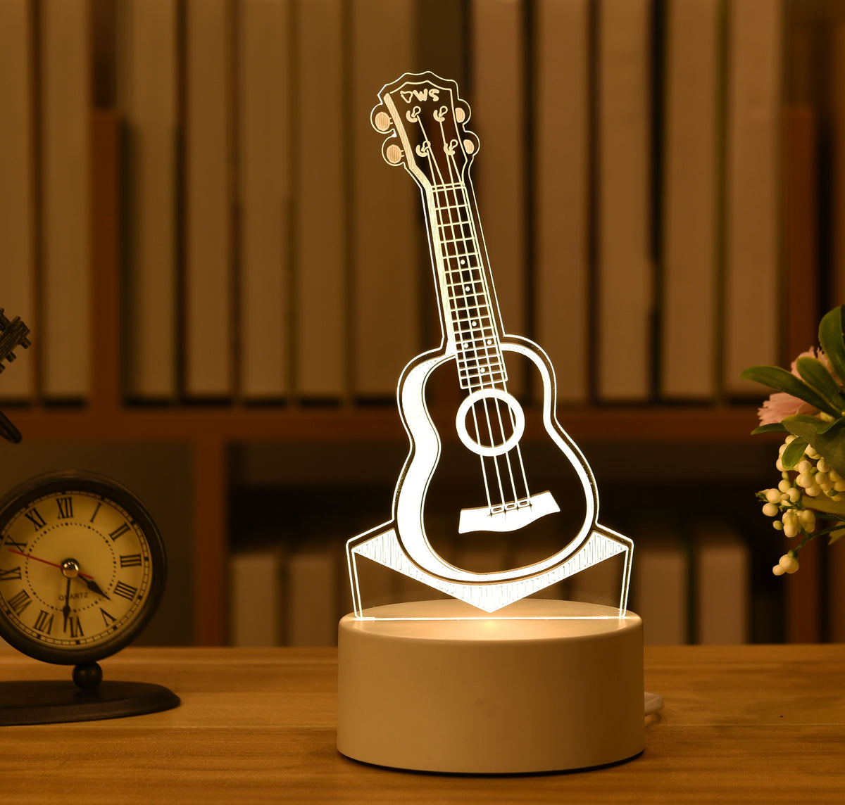 LAMPE NÉON 3D LED USB EN ACRYLIQUE