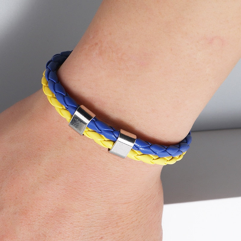 HAND-WOVEN SUNFLOWER BRACELET