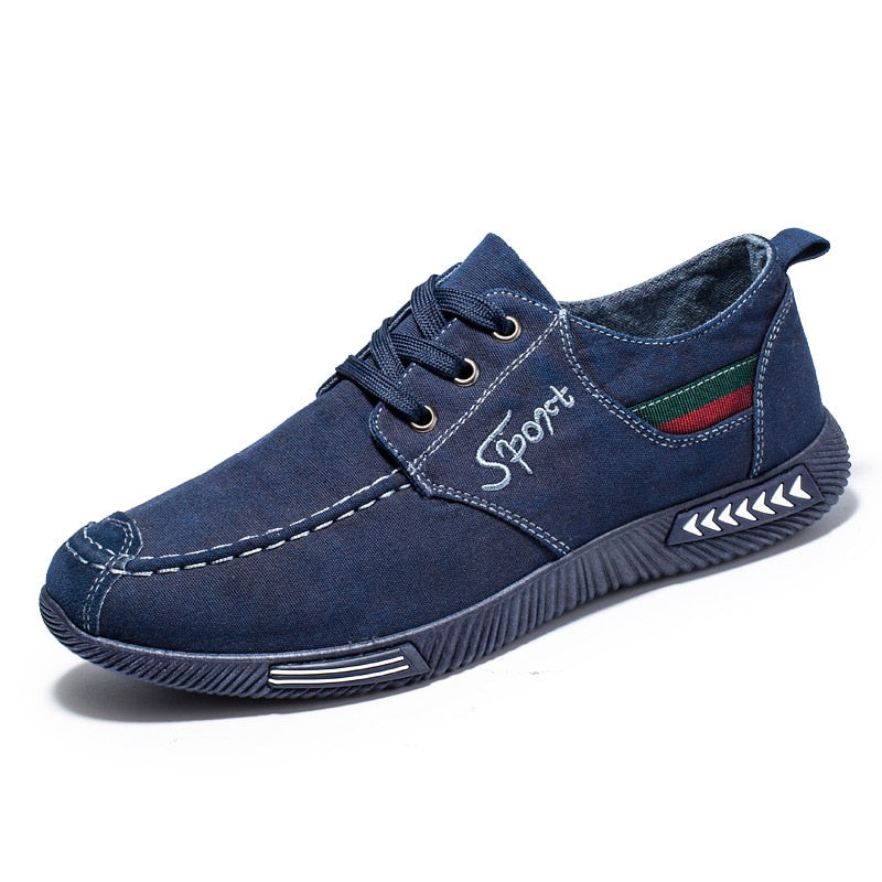 CANVAS FLAT SHOES