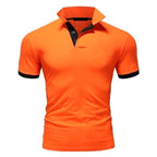 POLO D'ÉTÉ À MANCHE COURTES