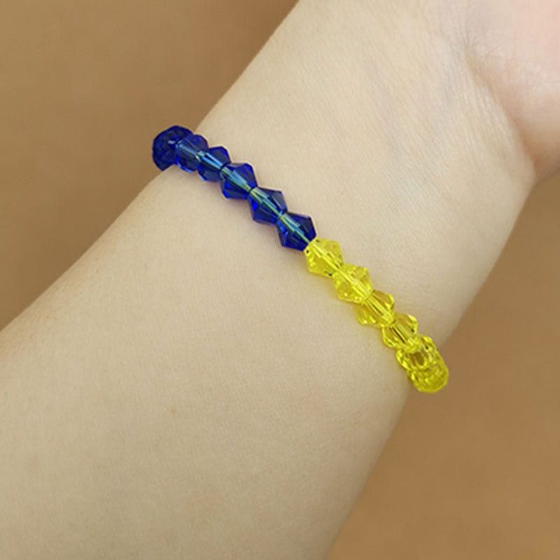 HAND-WOVEN SUNFLOWER BRACELET