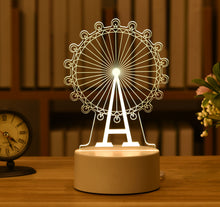 Charger l&#39;image dans la galerie, LAMPE NÉON 3D LED USB EN ACRYLIQUE
