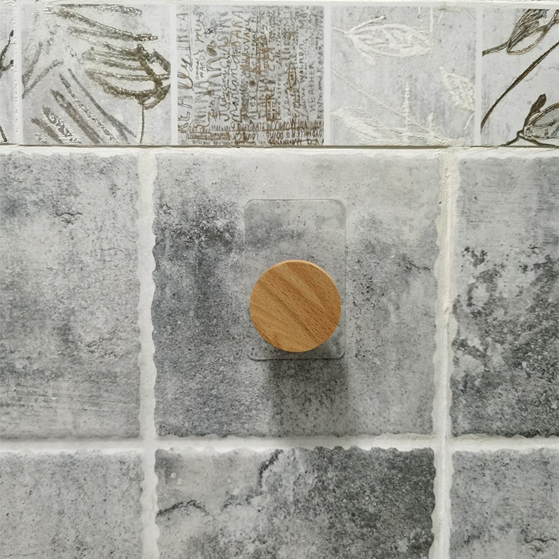 NAILLESS TOWEL RACK