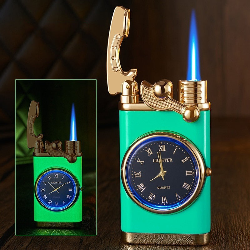 BRIQUET AVEC MONTRE ÉLECTRIQUE