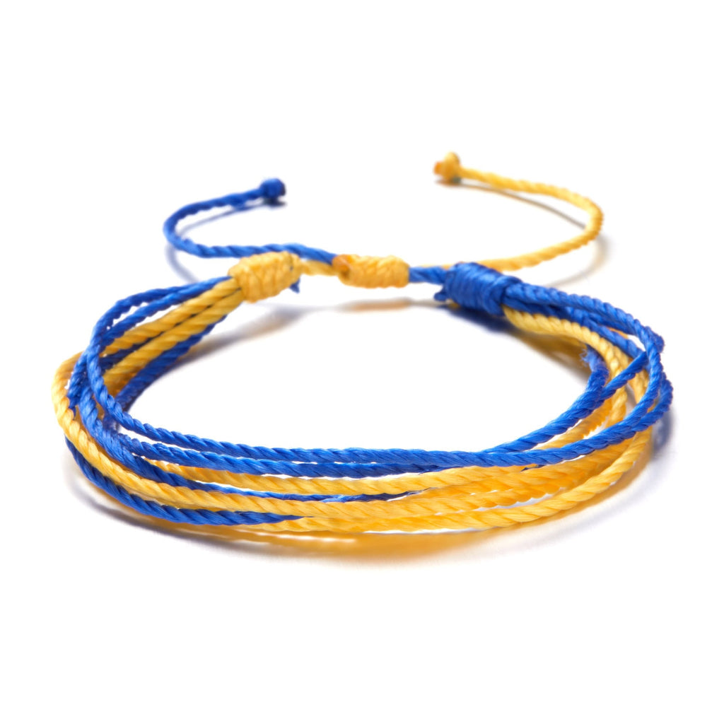 HAND-WOVEN SUNFLOWER BRACELET