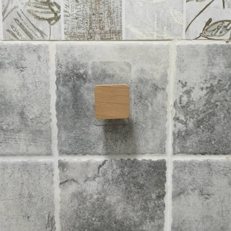 NAILLESS TOWEL RACK