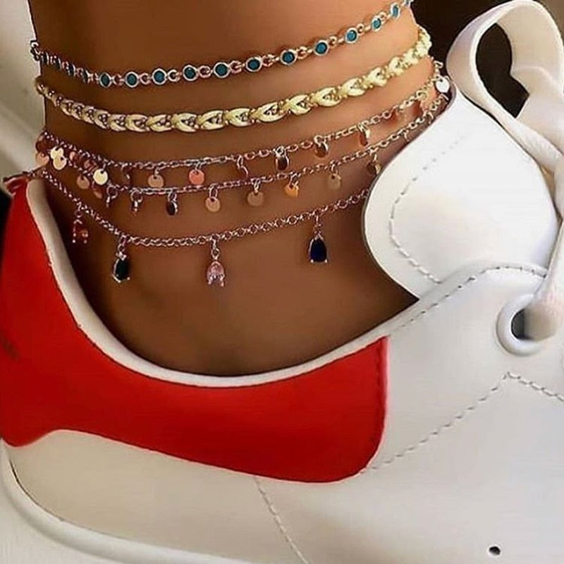 BOHEMIA STYLE ANKLE BRACELET 