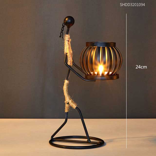 METAL CANDLESTICK 