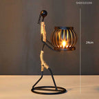 METAL CANDLESTICK 