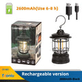 RECHARGEABLE RETRO LANTERN 