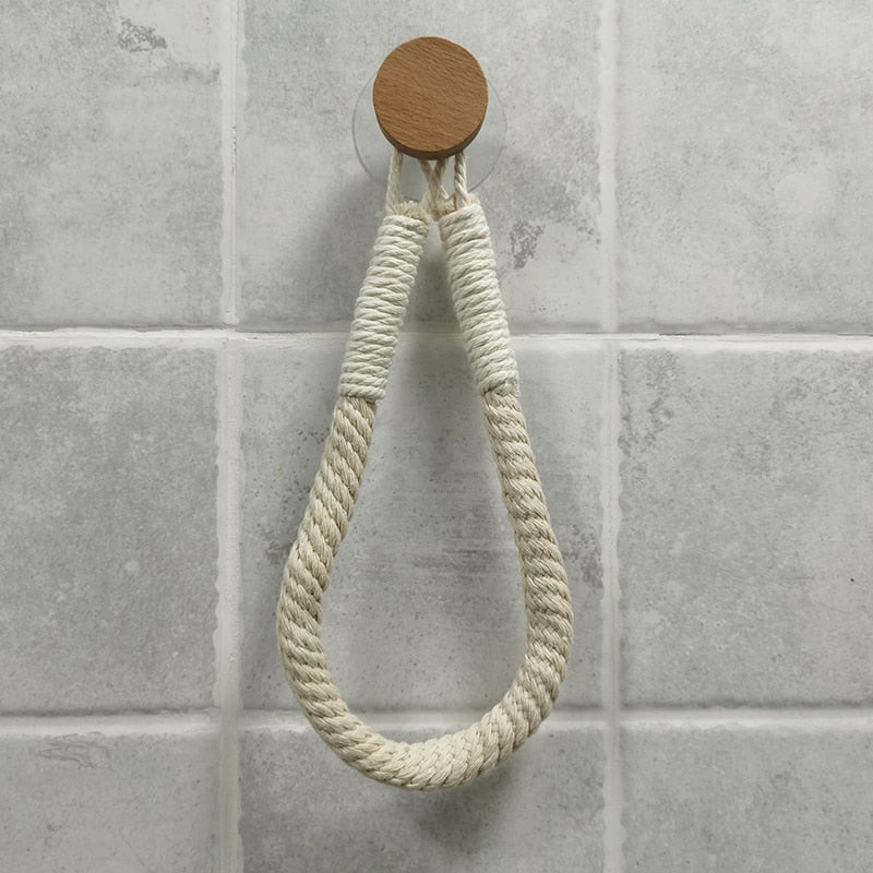 NAILLESS TOWEL RACK