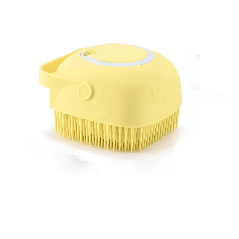 BATH MASSAGE BRUSH FOR PETS