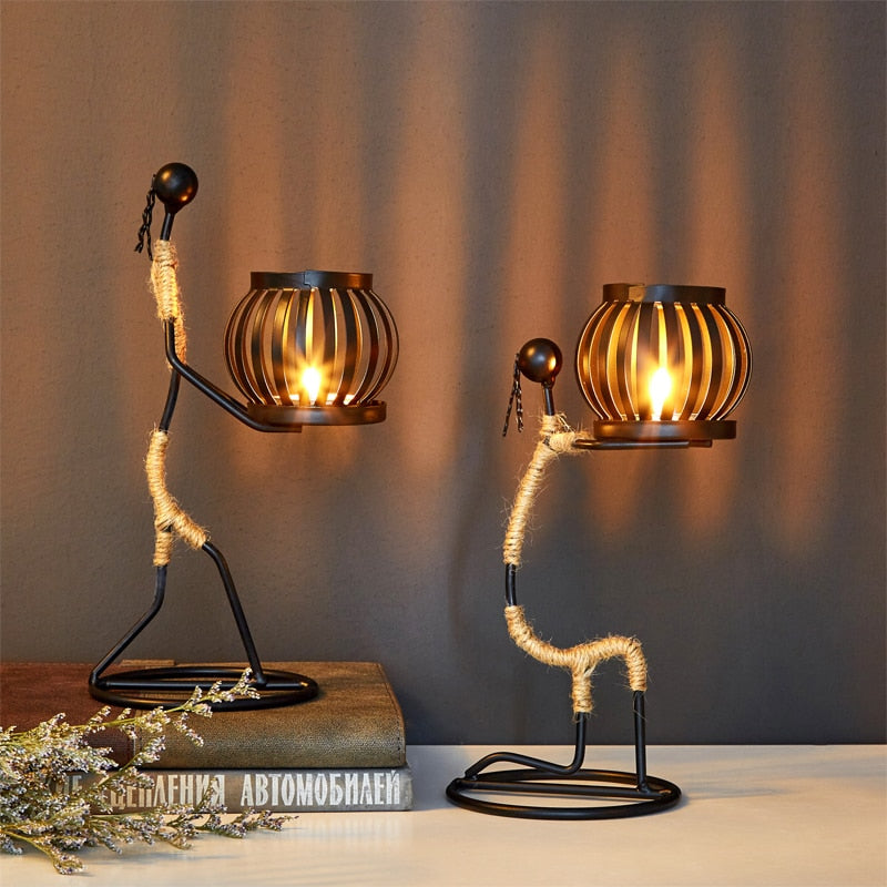 BOUGEOIR EN METAL