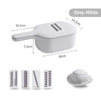 MULTIFUNCTION SLICER WITH STRAINER FOR FRUITS AND VEGETABLES 
