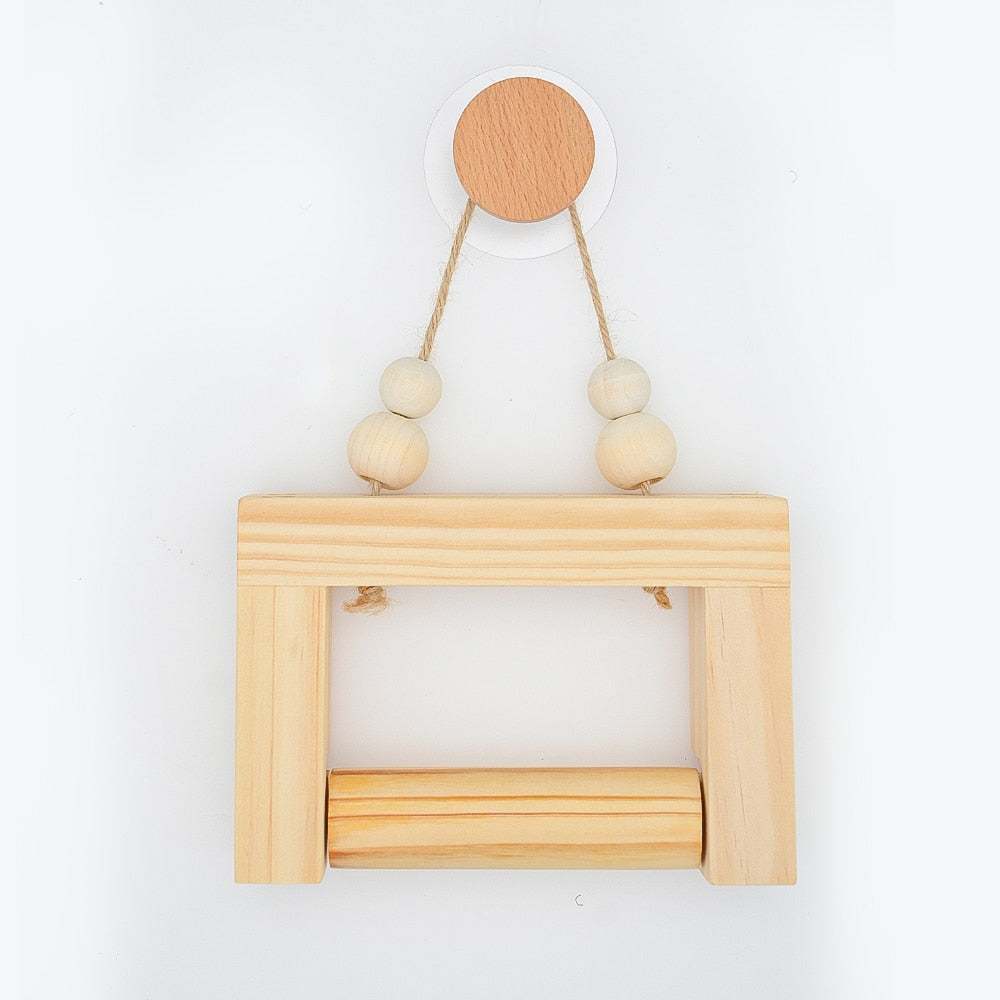 NAILLESS TOWEL RACK