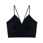 SATIN CROP TOPS - BOSSOUASHOP