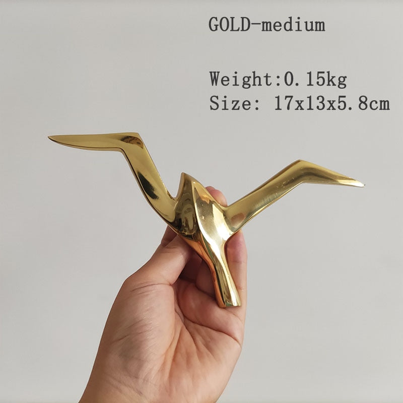 PURE COPPER CREATIVE SEAGULL 