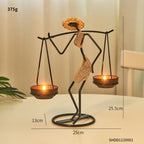 METAL CANDLESTICK 
