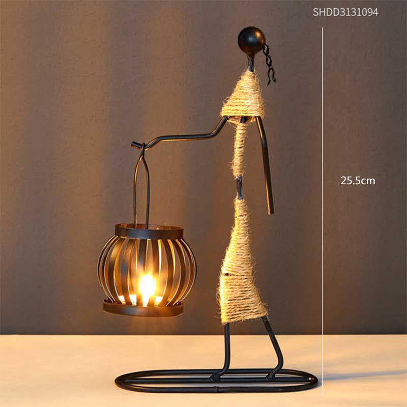 METAL CANDLESTICK 
