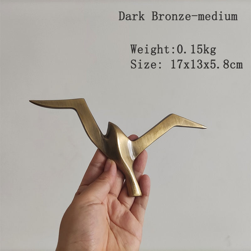 PURE COPPER CREATIVE SEAGULL 
