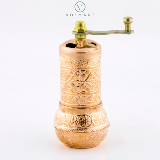 BROYEUR MANUEL D'EPICES  (poivre-café-sel-épices) - 11 cm. - BOSSOUASHOP