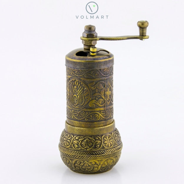 BROYEUR MANUEL D'EPICES  (poivre-café-sel-épices) - 11 cm. - BOSSOUASHOP