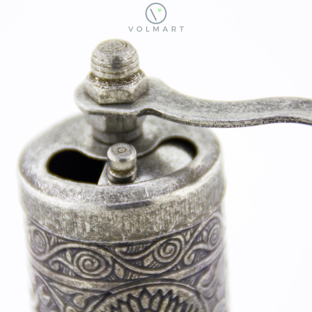BROYEUR MANUEL D'EPICES  (poivre-café-sel-épices) - 11 cm. - BOSSOUASHOP