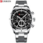 MONTRE-BRACELET HOMME EN ACIER INOXYDABLE - BOSSOUASHOP