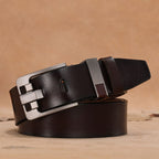 CEINTURE EN CUIR DE VACHE VERITABLE - BOSSOUASHOP