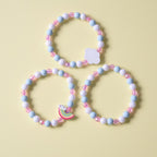BRACELET DE PERLES EN BOIS POUR ENFANTS - BOSSOUASHOP