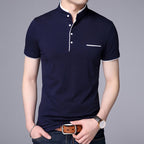 POLO A COL MANDARIN - BOSSOUASHOP