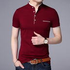 POLO A COL MANDARIN - BOSSOUASHOP