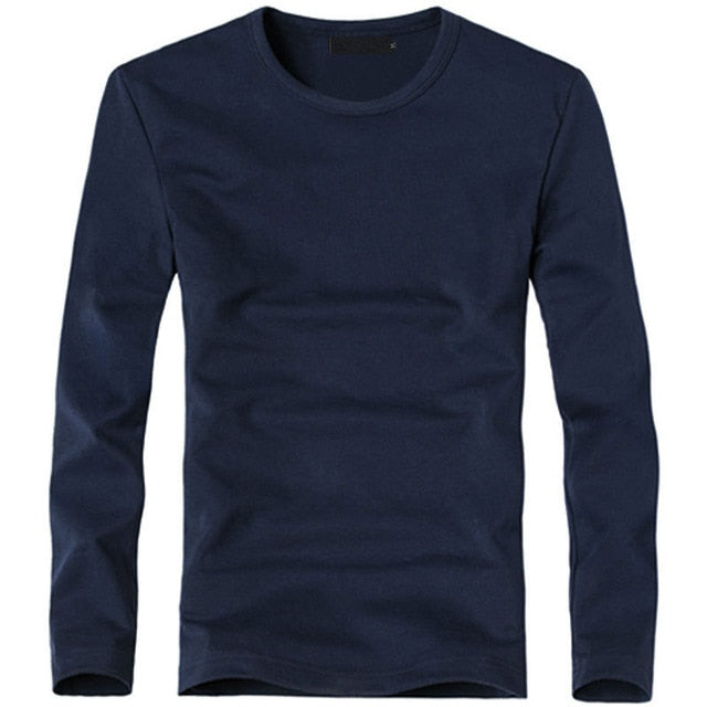 T-SHIRT A MANCHES LONGUES ET COL EN V - BOSSOUASHOP