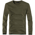T-SHIRT A MANCHES LONGUES ET COL EN V - BOSSOUASHOP