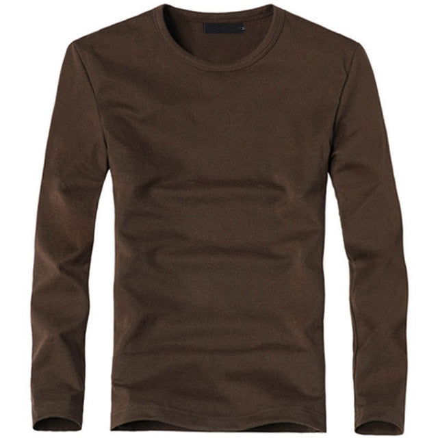 T-SHIRT A MANCHES LONGUES ET COL EN V - BOSSOUASHOP