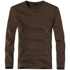 T-SHIRT A MANCHES LONGUES ET COL EN V - BOSSOUASHOP