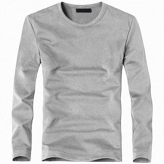 T-SHIRT A MANCHES LONGUES ET COL EN V - BOSSOUASHOP