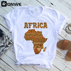 T-SHIRT BLANC IMPRIMÉ - BOSSOUASHOP