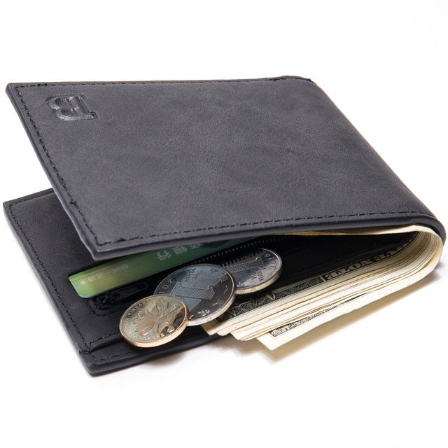 RETRO LEATHER WALLET 