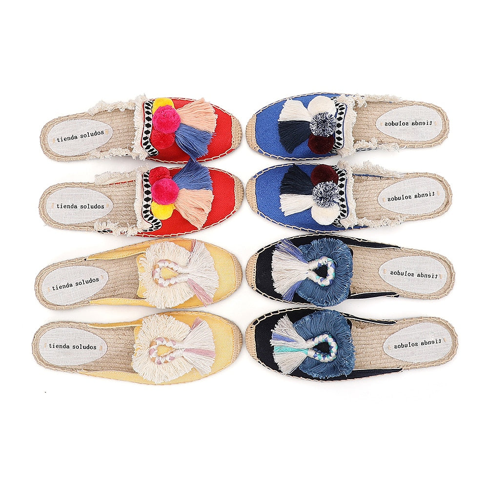 SANDALES  ESPADRILLES - BOSSOUASHOP