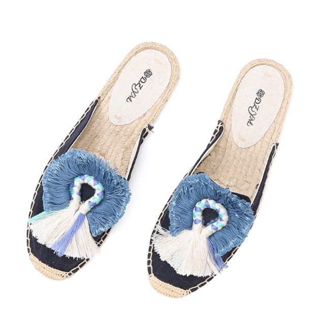 SANDALES  ESPADRILLES - BOSSOUASHOP