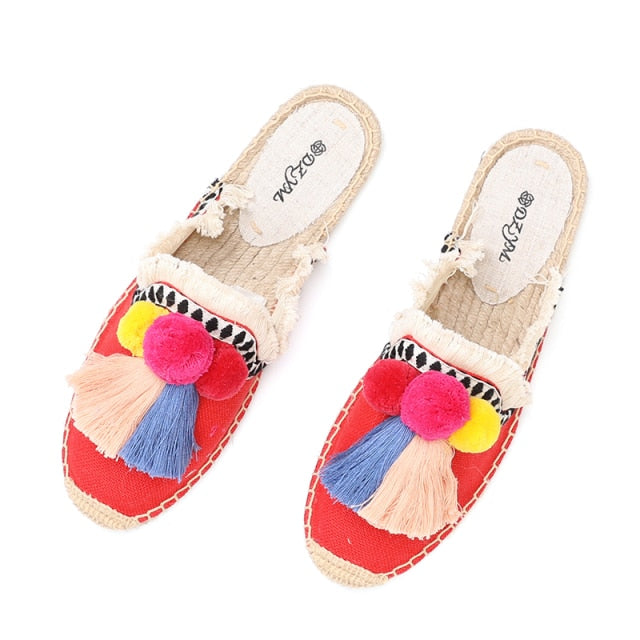 SANDALES  ESPADRILLES - BOSSOUASHOP