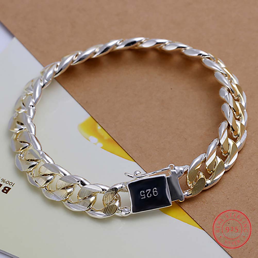 UNISEX 925 STERLING SILVER BRACELET 