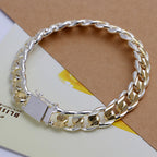 UNISEX 925 STERLING SILVER BRACELET 