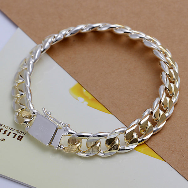 UNISEX 925 STERLING SILVER BRACELET 