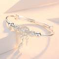 CHARM BRACELET IN STERLING SILVER - TOSS JEWELRY 