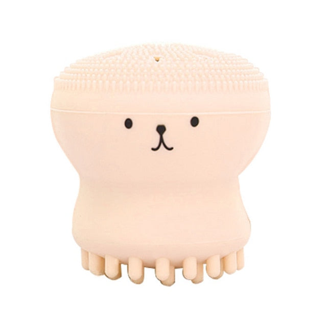 BROSSE DE NETTOYAGE DU VISAGE EN SILICONE - BOSSOUASHOP