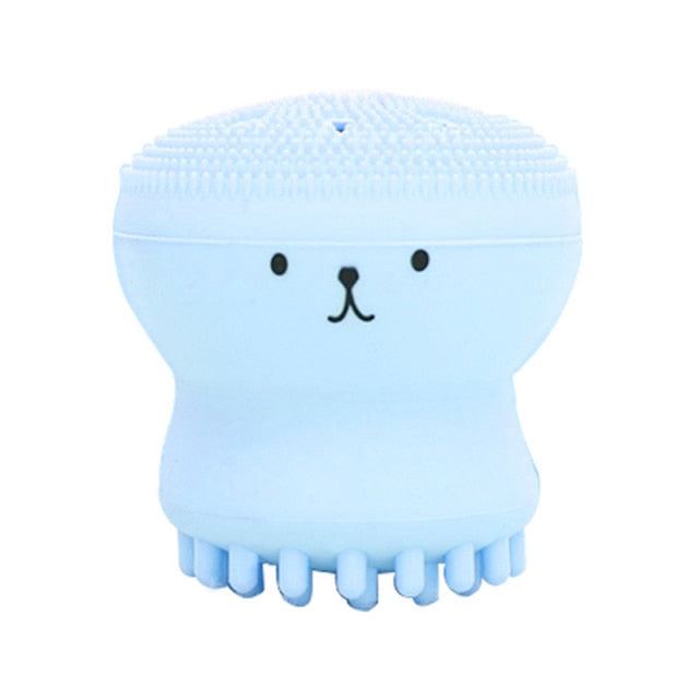 BROSSE DE NETTOYAGE DU VISAGE EN SILICONE