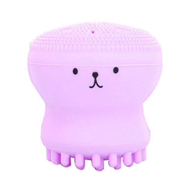 BROSSE DE NETTOYAGE DU VISAGE EN SILICONE