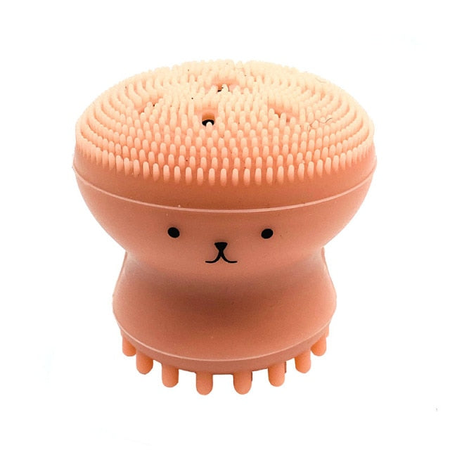 BROSSE DE NETTOYAGE DU VISAGE EN SILICONE - BOSSOUASHOP